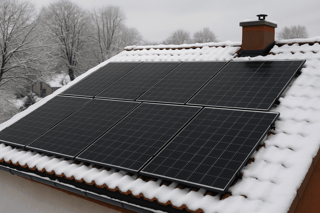 placas solares con aerotermia en invierno Aerotermia con placas solares: ¿Cómo saber si es la mejor opción para tu hogar?