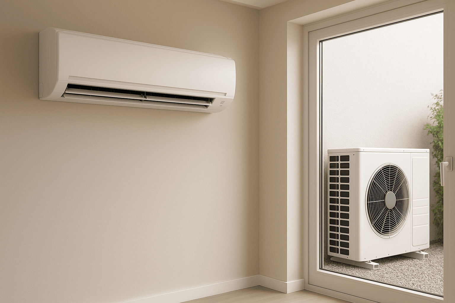 solución de aerotermia con faconils para casas en la Sierra Madrid