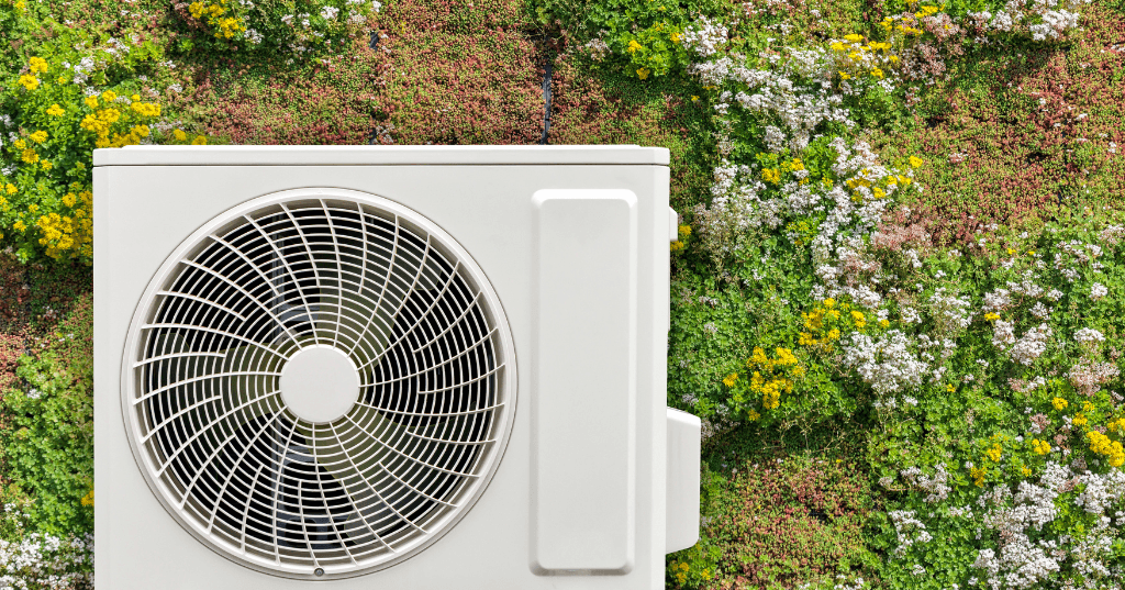 unidad exterior aerotermia bien instalada