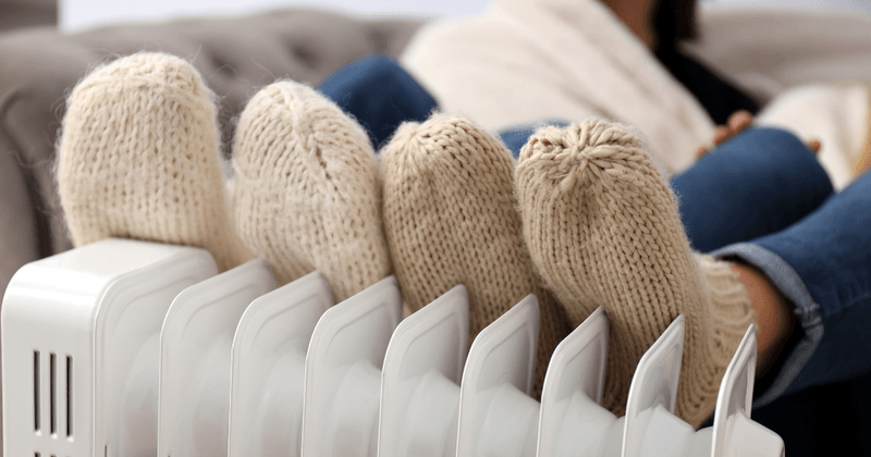 calefacción de gasoil en la sierra de Madrid