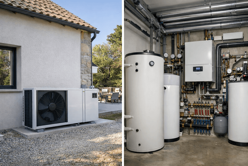 Esquema instalación aerotermia vivienda unifamiliar: guía práctica paso a paso para entender cómo se monta 2 esquema instalación de aerotermia vivienda unifamiliar